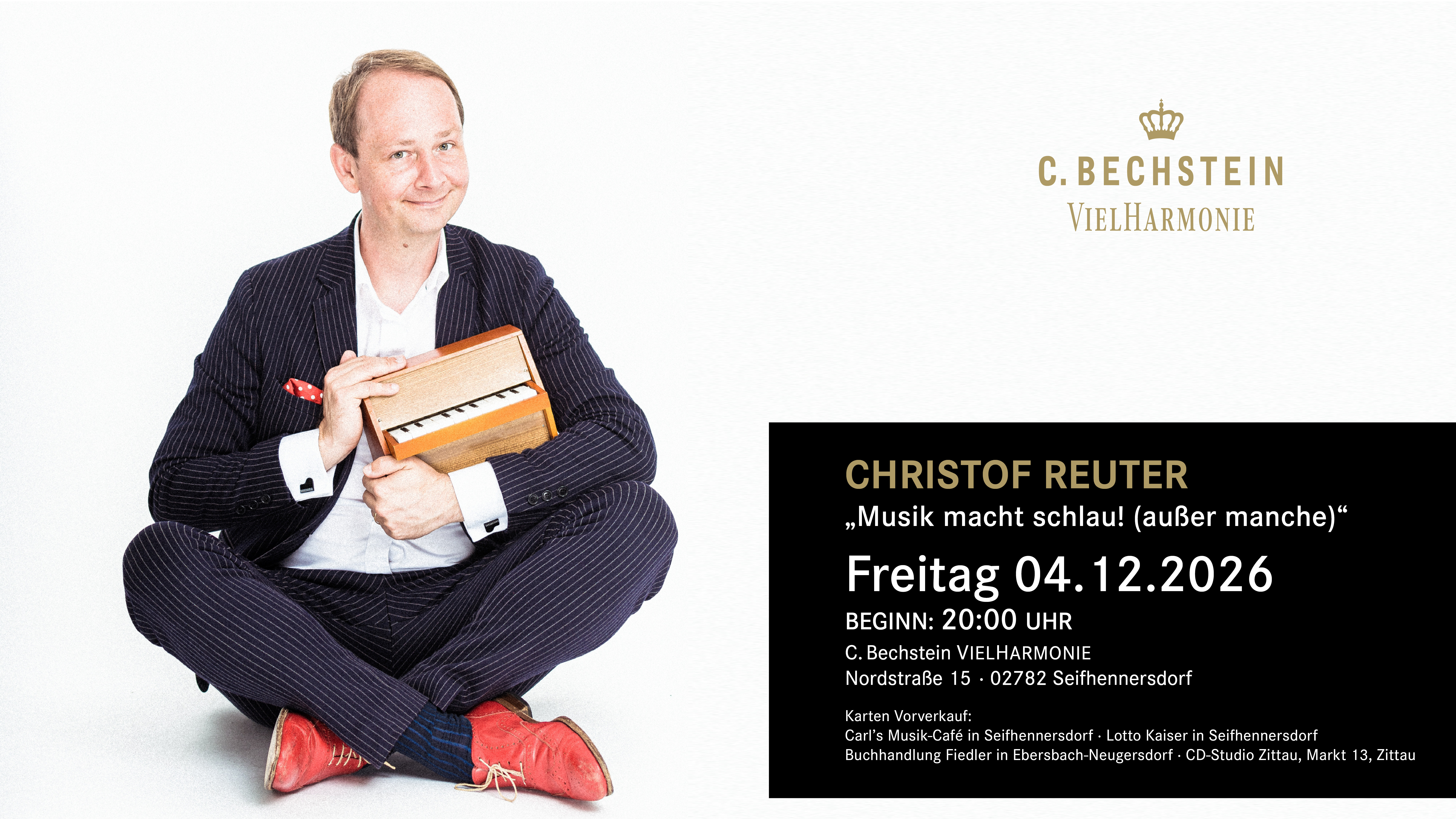 CHRISTOF REUTER - Musik macht schlau! (außer manche)